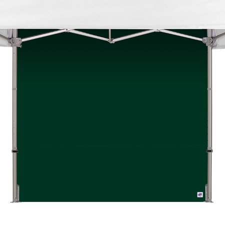 E-Z UP TAA Compliant HUB Sidewall, 8' W x 15' H, Forest Green SWHB3FXT15FG
